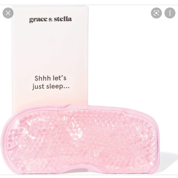 NWT 🛍 Grace and Stella Shh Let's Just Sleep Sleep Mask - Picture 2 of 9